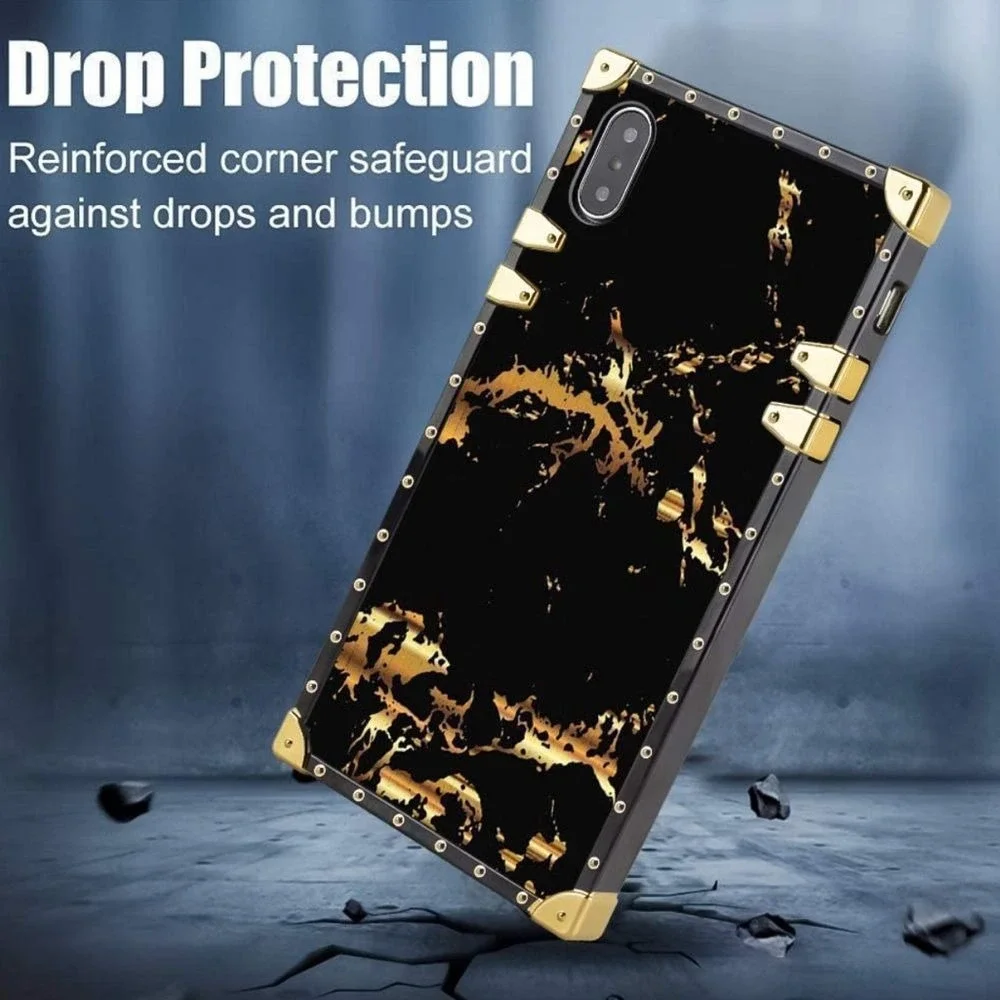 NWT Squared Out IPhone10 XSMax Marble Case